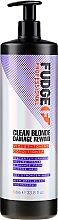 Odżywka do włosów blond przeciw niechcianemu żółtemu odcieniowi - Fudge Professional Clean Blonde Damage Rewind Violet-Toning Conditioner — Zdjęcie N3