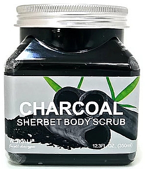 Peeling do ciała z węglem drzewnym - Wokali Sherbet Body Scrub Charcoal — Zdjęcie N1