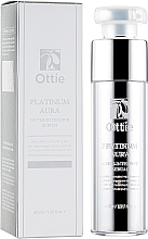 Platynowe serum przeciwstarzeniowe do twarzy - Ottie Platinum Aura Vital Nutri-Intensive Serum — Zdjęcie N1