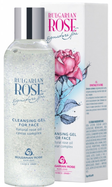Oczyszczający żel do twarzy - Bulgarian Rose Cleansing Gel For Face