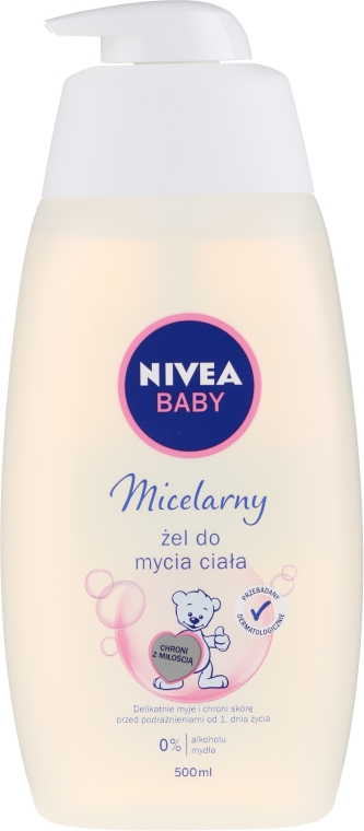 Żel micelarny do mycia ciała dla dzieci - NIVEA BABY Micellar Body Wash Gel — Zdjęcie N4