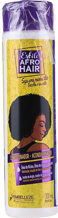 PRZECENA! Odżywka do włosów bez spłukiwania - Novex AfroHair Conditioner * — Zdjęcie N1