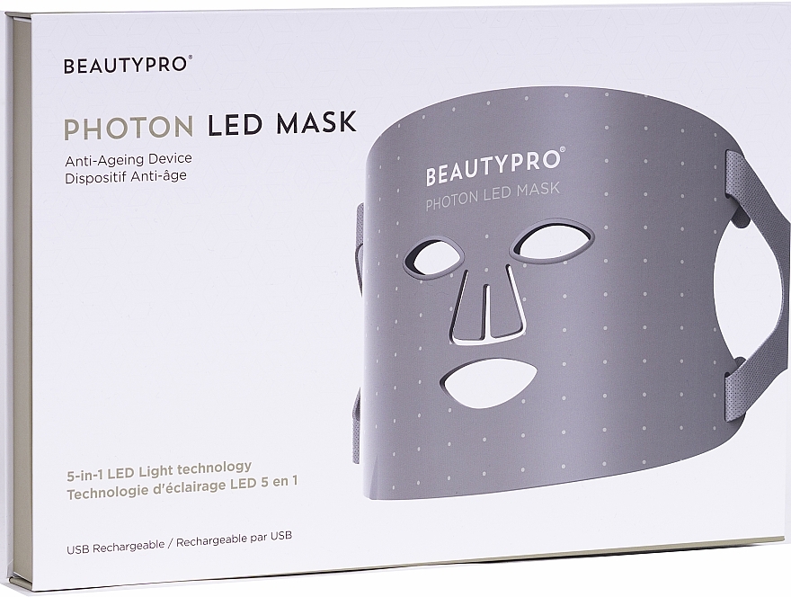 Maska LED - BeautyPro Photon LED Mask — Zdjęcie N2