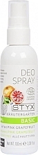 Kup Dezodorant w sprayu do ciała o świeżym zapachu grejpfruta - Styx Naturcosmetic Basic Deo Spray 