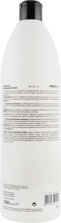 Szampon z prowitaminą B5 chroniący kolor do wszystkich rodzajów włosów - Profi style — Zdjęcie N2