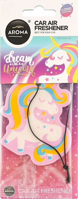 Odświeżacz powietrza do samochodu - Aroma Car Glitter Unicorn — Zdjęcie N1