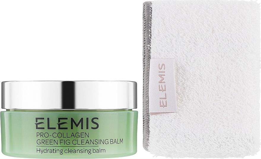 Balsam do mycia o zapachu zielonej figi, bergamotki i malin - Elemis Pro-Collagen Green Fig Cleansing Balm — Zdjęcie N1