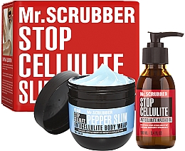 Kup Zestaw - Mr.Scrubber Stop Cellulite Massage Cold Pepper Slim (cr/cold/250g + oil/100ml)