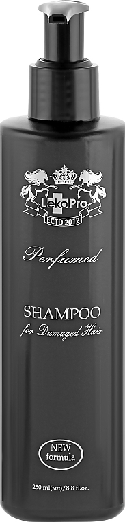 Perfumowany szampon do włosów zniszczonych - LekoPro Perfumed Shampoo For Demaged Hair — Zdjęcie N1