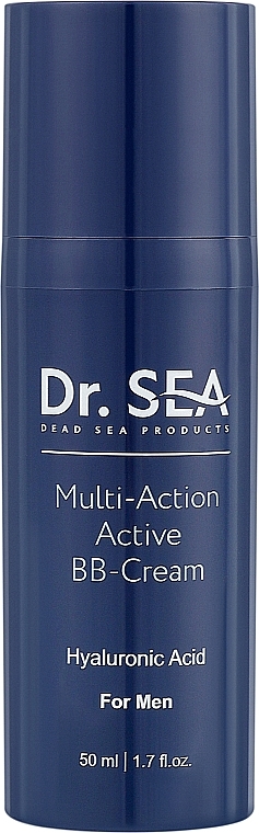 Wielofunkcyjny aktywny krem BB dla mężczyzn - Dr. Sea Multi-Action Active BB-Cream For Men — Zdjęcie N1