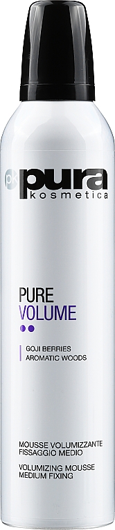 Pianka do włosów zwiększająca objętość - Pura Kosmetica Shape Modelling Volume Mousse — Zdjęcie N1