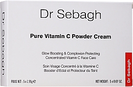 Kup Krem w pudrze z czystą witaminą C w 5 fiolkach - Dr Sebagh Pure Vitamin C Powder Cream