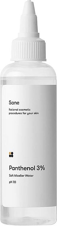 Woda micelarna do skóry wrażliwej z pantenolem - Sane Panthenol 3% Soft Micellar Water — Zdjęcie N1