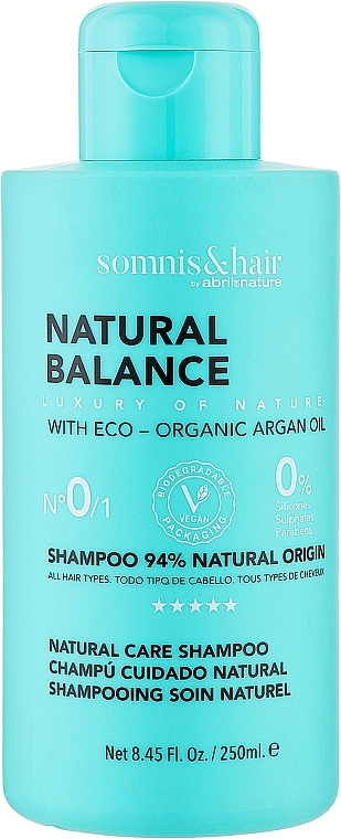 Szampon do włosów z 94% naturalnych składników - Somnis & Hair Shampoo 94% Natural Origin — Zdjęcie N1