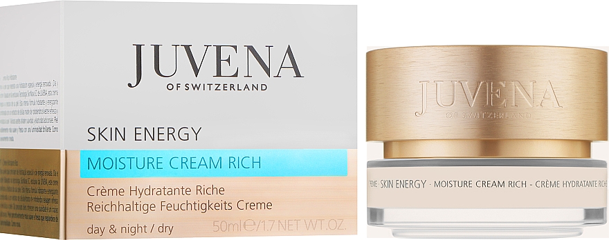Nawilżający krem do twarzy - Juvena Skin Energy Moisture Rich Cream — Zdjęcie N2