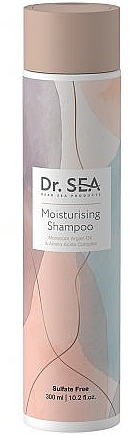 Szampon do włosów z marokańskim olejkiem arganowym i kompleksem aminokwasów - Dr.Sea Moisturising Shampoo — Zdjęcie N1