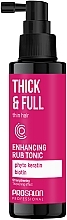 Kup Wzmacniający tonik do włosów cienkich i osłabionych - Prosalon Thick & Full Enhancing Rub Tonic