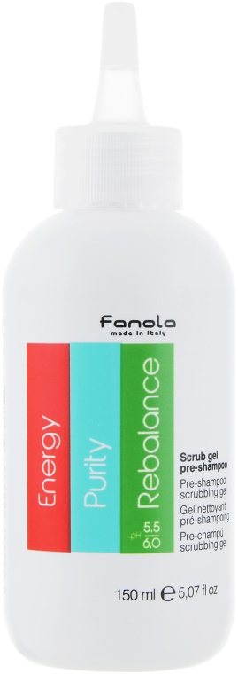 Szampon Peeling do skóry głowy - Fanola Pre-Shampoo Scrubbing Gel
