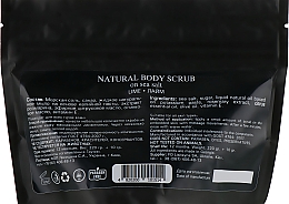 Naturalny peeling solny do ciała Limonka - Enjoy & Joy Enjoy Eco Lime Body Scrub — Zdjęcie N2