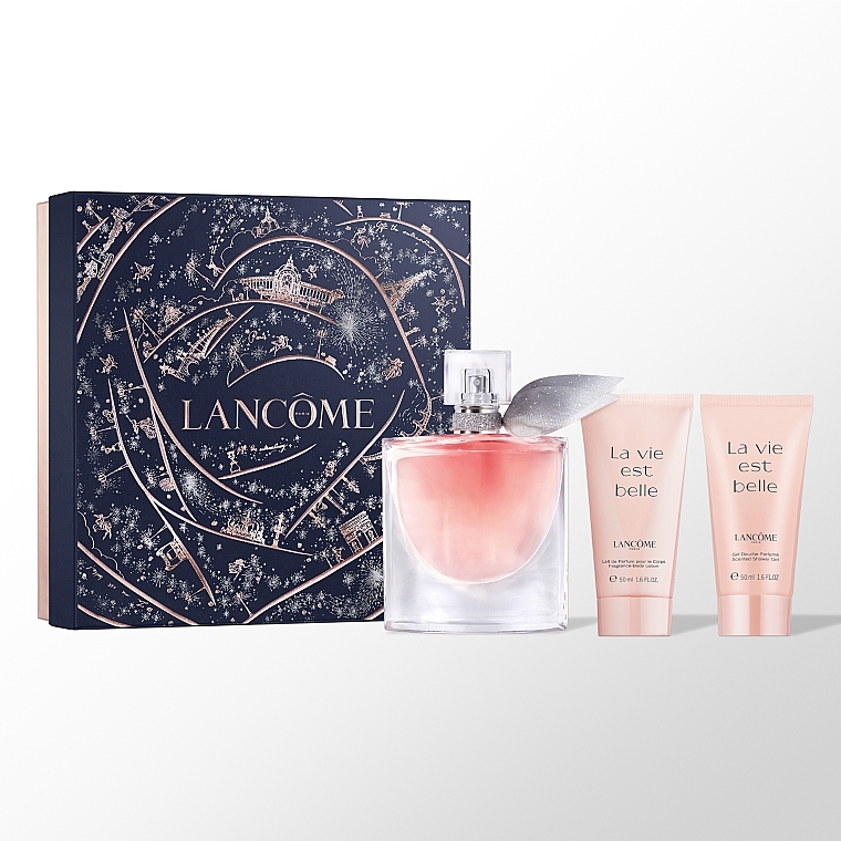 Lancome La Vie Est Belle - Zestaw (edp/50ml + b/lot/50ml + sh/gel/50ml) — Zdjęcie N1