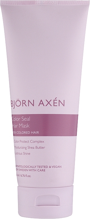 Maska do włosów farbowanych - Bjorn Axen Color Seal Mask — Zdjęcie N1