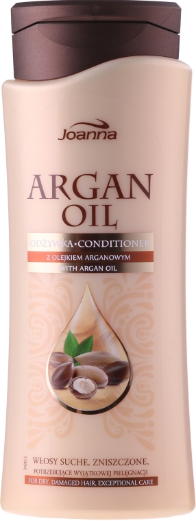 Odżywka z olejem arganowym do włosów suchych i zniszczonych - Joanna Argan Oil — Zdjęcie N3