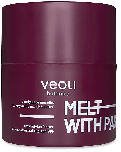 Olejek emulgujący do demakijażu i SPF - Veoli Botanica Melt With Passion — Zdjęcie N1