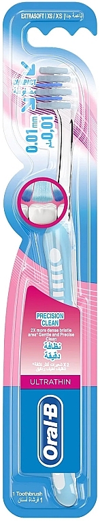 Szczoteczka do zębów - Oral-B Precision Clean Ultrathin Extra Soft — Zdjęcie N1