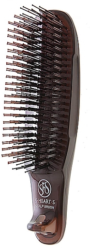 Szczotka do włosów, twarda - S-Heart-S Scalp Brush Kom — Zdjęcie N1