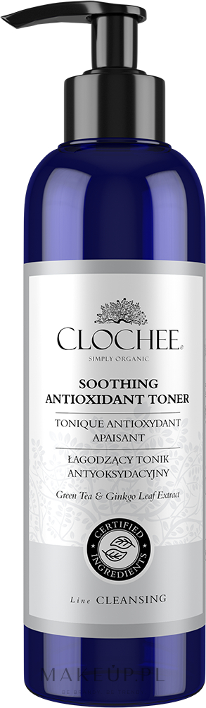 Łagodzący tonik antyoksydacyjny - Clochee Soothing Antioxidant Toner — Zdjęcie 250 ml