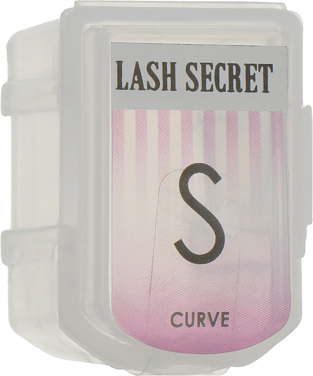 Zalotka do laminowania rzęs z nacięciami, rozmiar S (krzywa) - Lash Secret — Zdjęcie N1