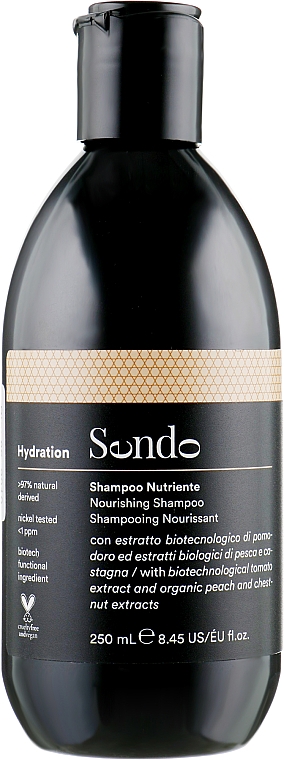 Odżywczy szampon do włosów suchych - Sendo Hydration Nourishing Shampoo — Zdjęcie N1