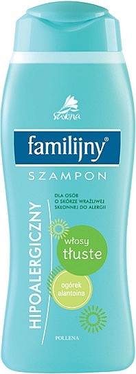 PRZECENA! Familijny szampon hipoalergiczny do włosów tłustych - Pollena Savona * — Zdjęcie N1