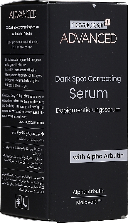 PRZECENA! Zaawansowane serum na przebarwienia - Novaclear Advanced Dark Spot Correcting Serum * — Zdjęcie N2