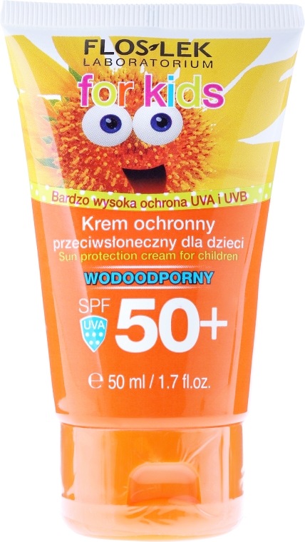 Ochronny krem przeciwsłoneczny dla dzieci SPF 50+ - Floslek Sun Protection Cream For Kids — Zdjęcie N1