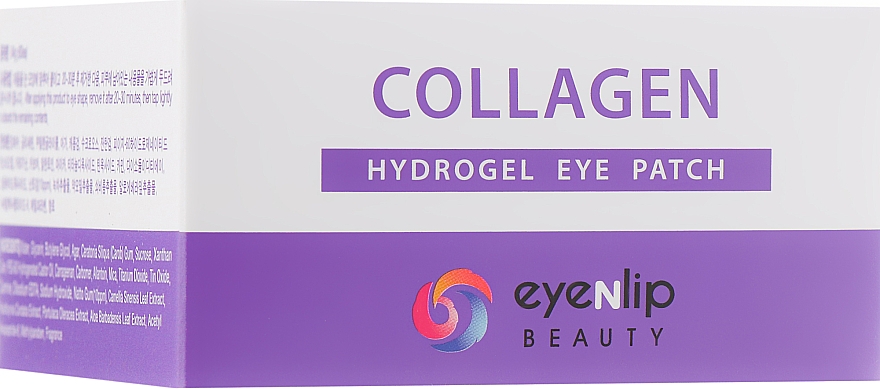 Hydrożelowe płatki pod oczy z kolagenem - Eyenlip Collagen Hydrogel Eye Patch — Zdjęcie N3