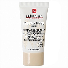 Wygładzający-peelingujący balsam, Mleko sezamowe - Erborian Milk & Peel Balm — Zdjęcie N1