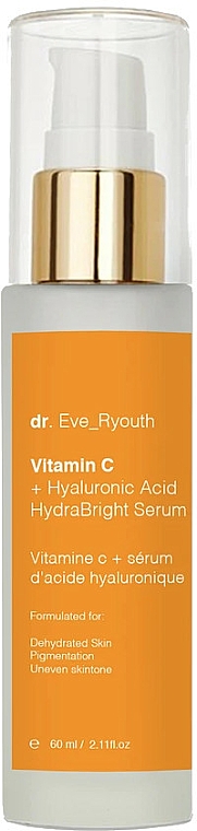 Nawilżające serum do twarzy - Dr. Eve_Ryouth Vitamin C + Hyaluronic Acid Hydrabright Serum — Zdjęcie N1
