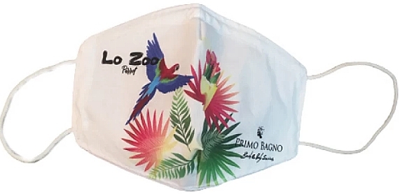Maseczka ochronna na twarz Parrot - Primo Bagno Lo Zoo Face Protection Mask — Zdjęcie N1