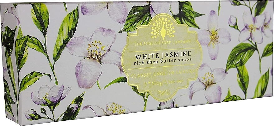 Mydło do ciała Biały Jaśmin - The English Soap Company White Jasmine Hand Soap — Zdjęcie N2