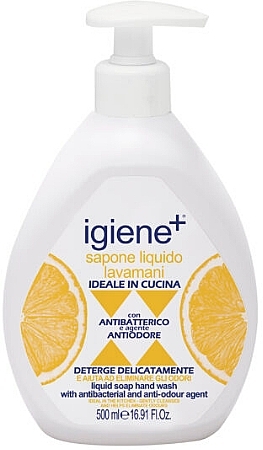 Mydło do rąk w płynie - Igiene+ Sapone Cucina Antiodore — Zdjęcie N1