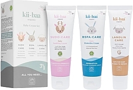 Zestaw - Kii-baa All You Need Baby Cream Set (cr/50g + cr/50ml + oin/30g) — Zdjęcie N1
