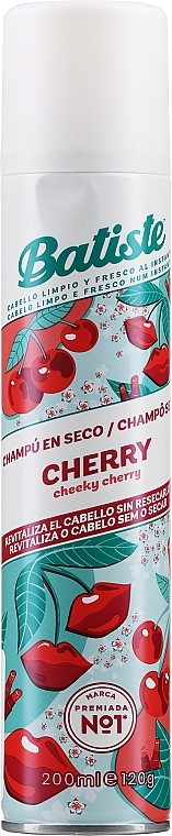 PRZECENA! Suchy szampon - Batiste Dry Shampoo Fruity and Cherry * — Zdjęcie N7