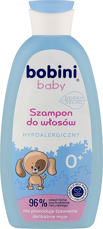 Hipoalergiczny szampon dla dzieci - Bobini Baby Shampoo Hypoallergenic — Zdjęcie N1