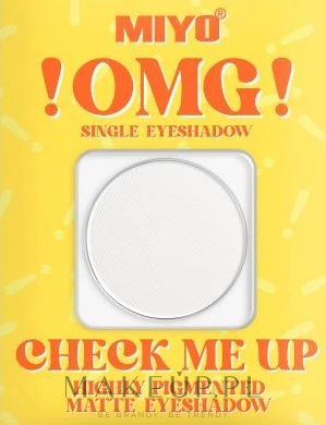 Matowy cień do powiek - Miyo OMG! Matte Eyeshadows — Zdjęcie 01