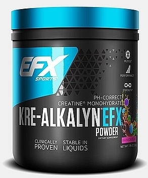 Suplement w proszku Krealkalin, ze smakiem - EFX Sports Kre-Alkalyn EFX Powder Rainbow Blast — Zdjęcie N1