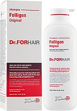 Szampon wzmacniający przeciw wypadaniu włosów - Dr.FORHAIR Folligen Original Shampoo — Zdjęcie N4