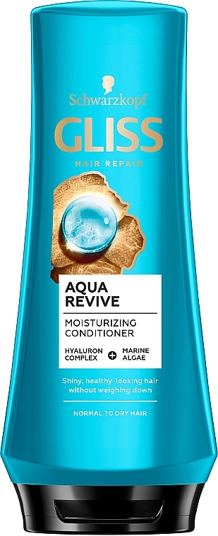 Odżywka do włosów - Gliss Aqua Revive Moisturizing Conditioner