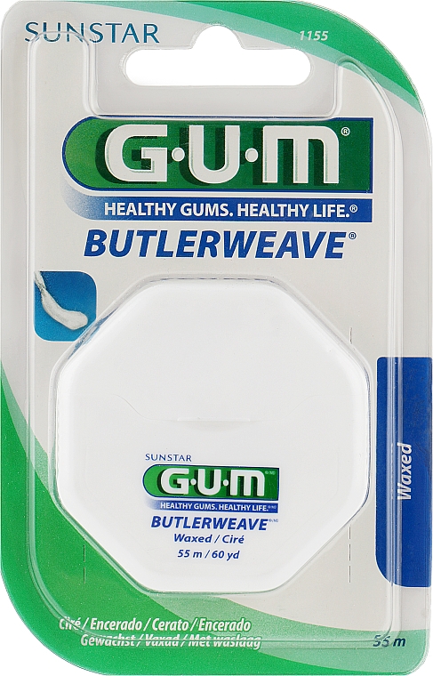 Nić dentystyczna, woskowana - G.U.M Butlerweave Waxed — Zdjęcie N1