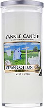 Świeca zapachowa pilar Czysta bawełna - Yankee Candle Clean Cotton — Zdjęcie N1